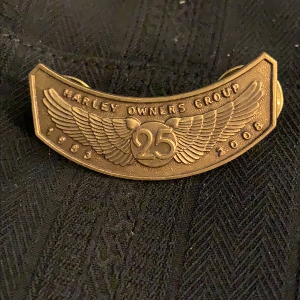 HOG 25 Year Anniversary Membership Pin